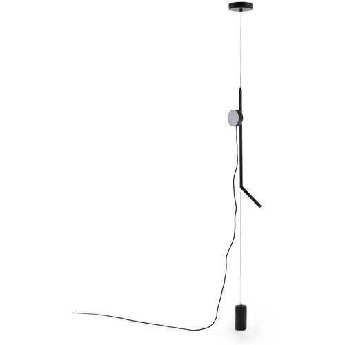 Kave Home Črna LED zatemnitvena stoječa svetilka (vi&scaron;ina 339 cm) Orey &ndash; Cene
