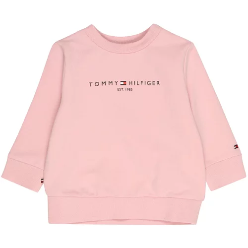 Tommy Hilfiger Sweater majica plava / roza / crvena / bijela