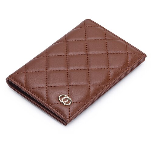 INF Nov moden prešit dvodelen etui za potni list Brown, (21692807) Cene