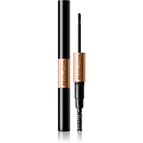 Makeup Revolution Colour Adapt Brow Tint boja za obrve nijansa Black 2,5 ml Slike