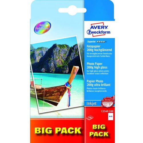 Avery Zweckform Foto papir Ink-Jet Superior 10 x 15 cm - 200 g Cene