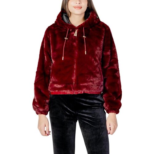 Ayfee Jakne BOMBER FAKE FUR CAM25227 Rdeča Slike