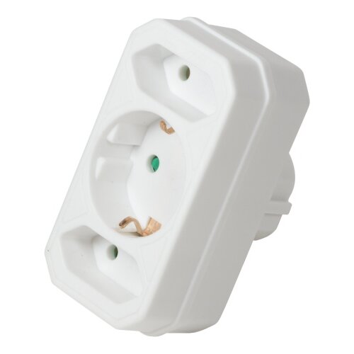 Logilink &amp;scaron;uko adapter - lopov 2x CEE 7/16 + 1x CEE 7/3 ( 6001 ) Slike