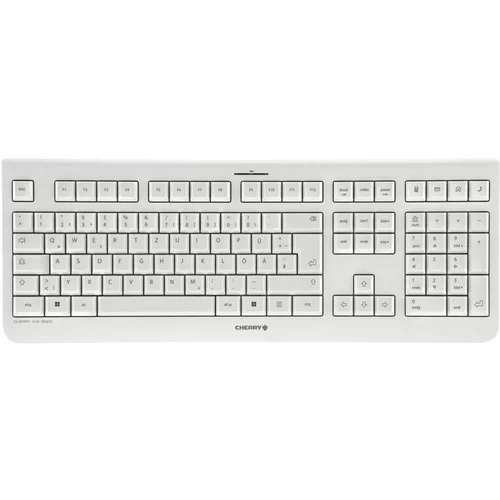 Cherry keyboard kw 3000 wireless [de] pale grey"