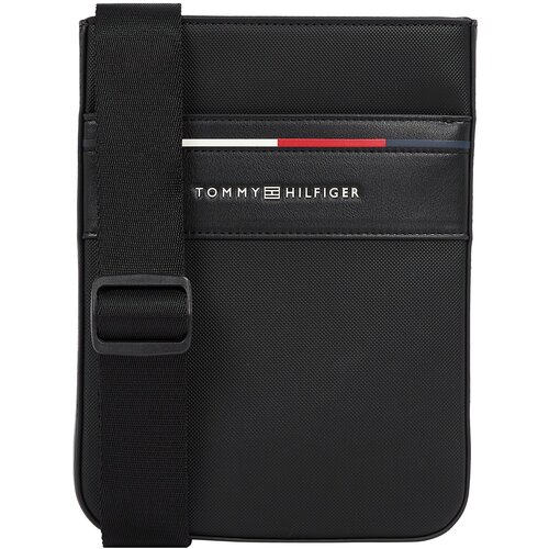 Tommy Hilfiger Torba preko ramena 'FOUNDATION' crvena / crna / prljavo bijela Cene