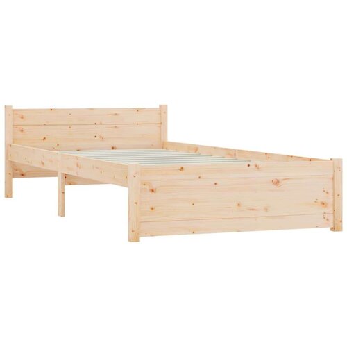  Za krevet od masivnog drva 75 x 190 cm 2FT6 jednokrevetni Slike