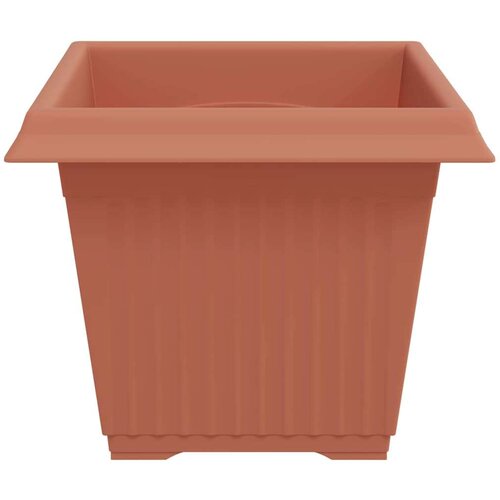  Kvadratna saksija za cvijeće 24 pcs Crvena cigla - Crvena cigla 33 x 33 x 26 cm 24 Slike