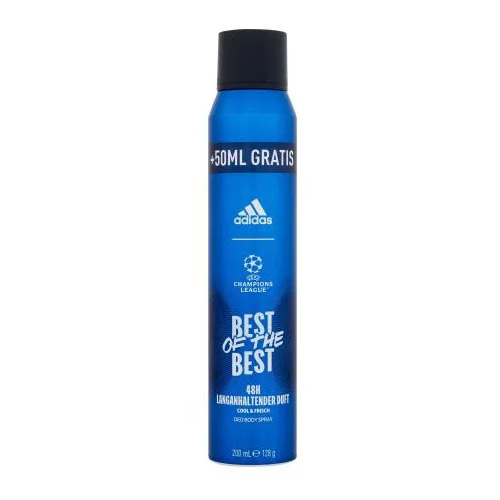 Adidas UEFA Champions League Best Of The Best 200 ml u spreju dezodorans bez aluminija za moške