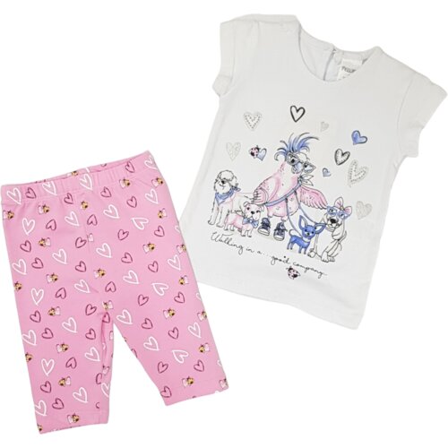 My Baby Dvodelni set za bebe, Roze-beli Slike