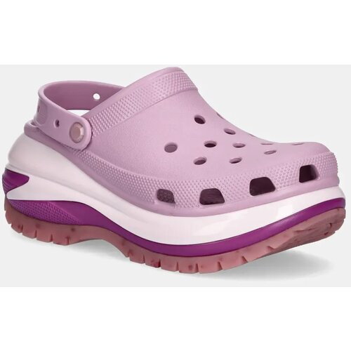Crocs Natikače Classic Mega Crush Clog za žene, boja: ljubičasta, s platformom, 207988.5BX Cijene