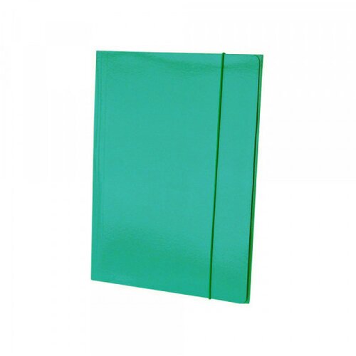 Duplo Fascikla plastificirana sa gumicom 600g zelena Slike