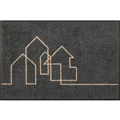 wash+dry PREDPRAŽNIK Linestreet 50/75 cm potiskano siva Cene
