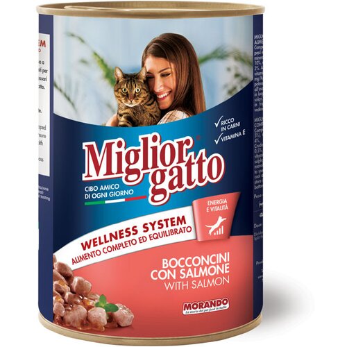  MIGLIOR GATTO HRANA ZA MAČKE KOMADIĆI SA ZEČETINOM 405G MIGLIOR GATTO Cijene