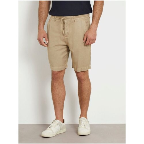 Guess Kratke hlače &amp;amp; Bermuda M4GD25 WDX72 Bež Slike