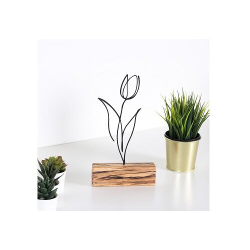 Aberto Design Dekorativna figura M-036, 17x30x3,5 cm, Crna Cijene
