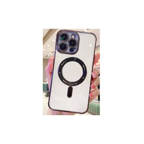  futrola gold magsafe za iphone 14 pro max (6.7) crna Slike