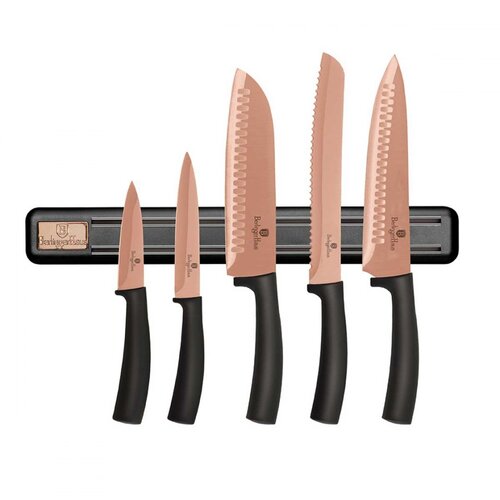 Berlinger Haus SET 5 KUHINJSKIH NOŽEV S TRAKOM BH-2614 ROSE GOLD, (21245433) Slike