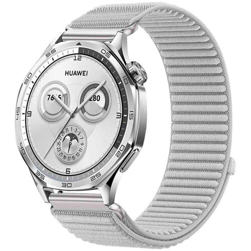 INF Združljiv najlonski pleten pa&scaron;ček za Huawei Watch 5/GT6/GT5/Pro, Samsung, Garmin Grey 20 mm, (5000116495) Cene