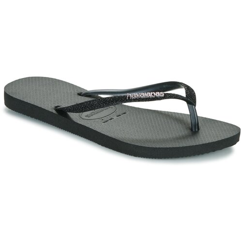 Havaianas Japonke SLIM GLITTER II Črna Slike