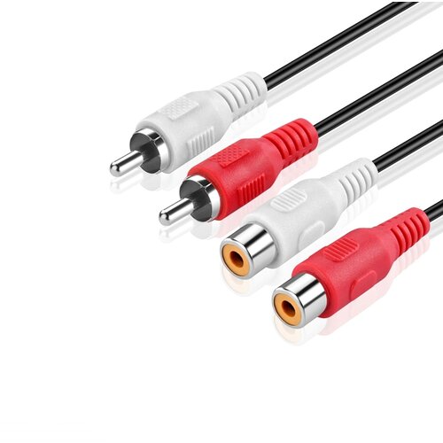 G&bl audio ekstenzioni kabel (3m, 2x rca mu&scaron;ki na ženski, crni) Cijene