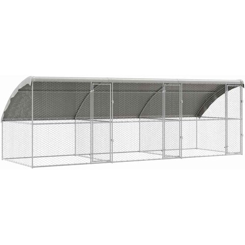 za pse 3 pcs Srebrno 6 x 2 x 2 m Pocinčani čelik Slike
