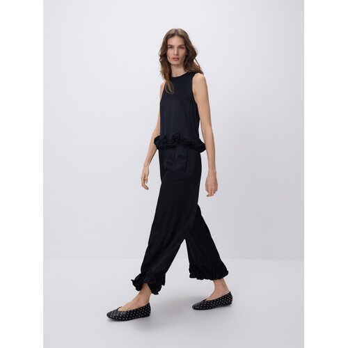Reserved LADIES` TROUSERS - crno Cijene