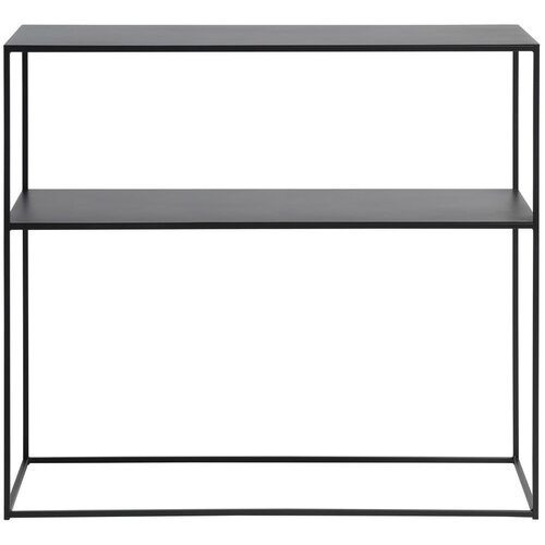 Unique Furniture Črna kovinska stranska mizica 35x90 cm Pebble &amp;ndash; Slike