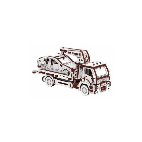  Drvena slagalica 3d tow truck 110 delova ( 86/10805 ) Slike
