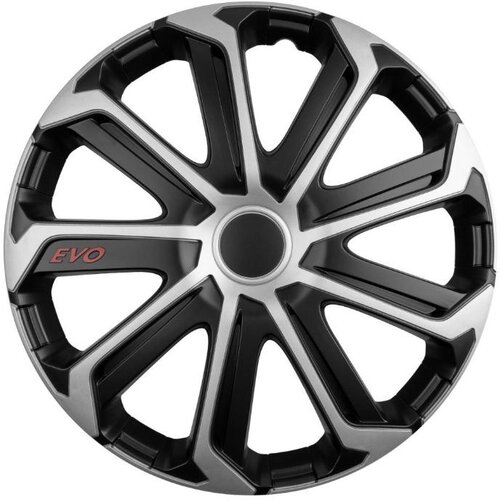 Versaco Pokrovi plati&amp;scaron;č EVO Black Silver 15&amp;quot;, 4 kosi Slike