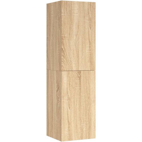 Maison Chic TV omarica - TV stojalo - Televizijska omarica sonoma hrast 30,5x30x110 cm inženirski les, (21700975) Slike