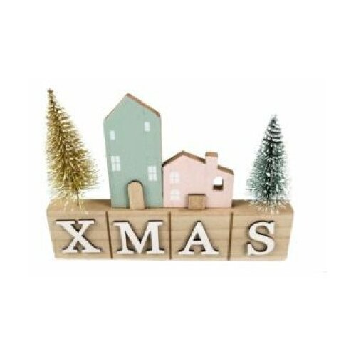 Drveni novogodisnji ukras xmas 23x75701-08 ( 42/71591 ) Slike