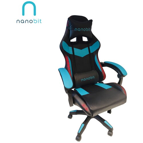  Gaming stolica Nanobit NB402 RGB plava Cene