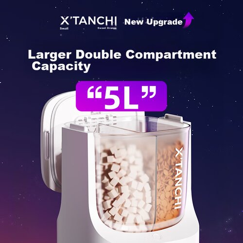  Xiaotiancheng Pametna hranilica za pse i mačke, 5 L, Bela Slike
