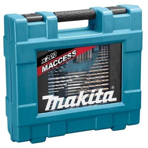 Makita 200-delni set za vrtanje in vijačenje Maccess D-37194 Slike