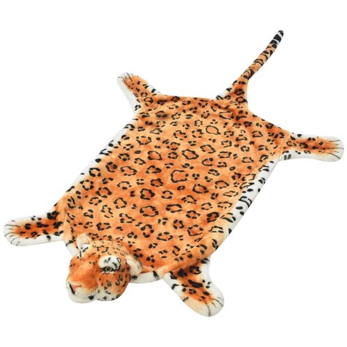  Tepih Leopard od Pli&scaron;a 139 cm Smeđi Cijene