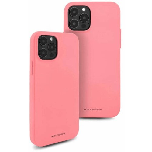 Goospery soft Feeling silikonski ovitek za iPhone 14 6.1 - roza Slike