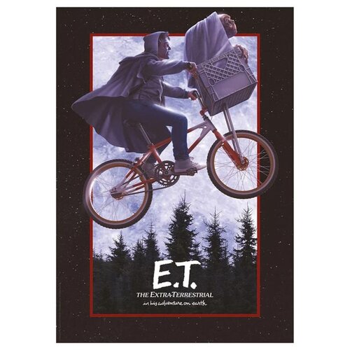 Fanattik E.T. art print filmski plakat, A3 Slike