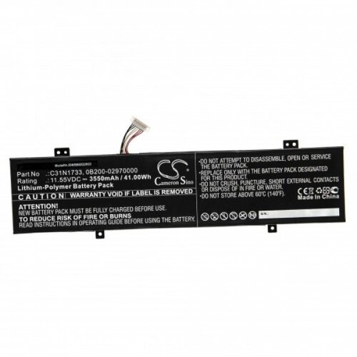 VHBW Baterija za Asus VivoBook Flip 14 / TP412, C31N1733, 3550 mAh Cene