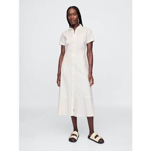 GAP Linen shirt maxi dress - Women's Cijene