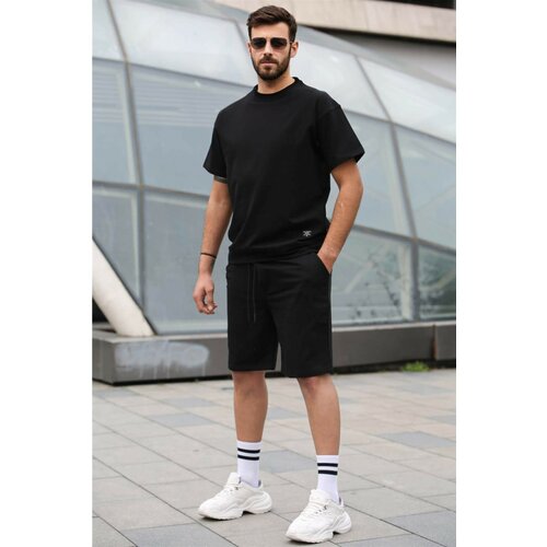 Madmext Shorts - Black - Normal Waist Slike