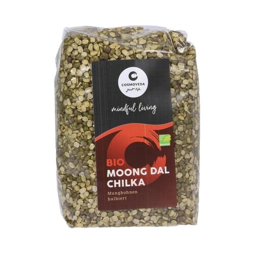 Cosmoveda Moong Dal Chilka - zlatni grah prepolovljen BIO Cijene