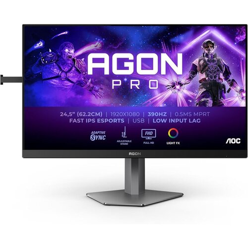 AOC AGON PRO AG256FS computer monitor 62.2 cm (24.5) 1920 x 1080 pixels Full HD LCD Black Slike