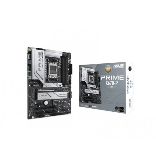 Asus PRIME X670-P-CSM AM5 ATX MB - AMD X670 4xDIMM DDR5 3xM.2 6xSATA PCIe 5.0 2.5Gb Ethernet 1xDisplayPort 1xHDMI with Aura Sync Cijene