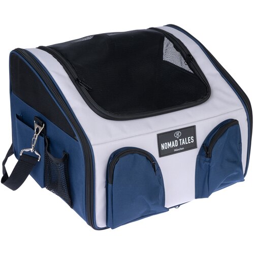 Nomad Tales Spirit autosjedalica za pse, siva/plava - Oko D 42 x Š 36 x V 33 cm Cijene