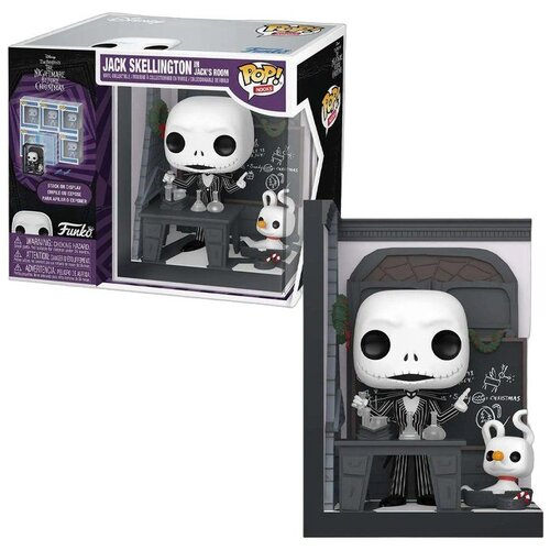 Funko Figura POP! Nooks: The Nightmare Before Christmas - Jack Skellington&amp;rsquo;s Room Slike