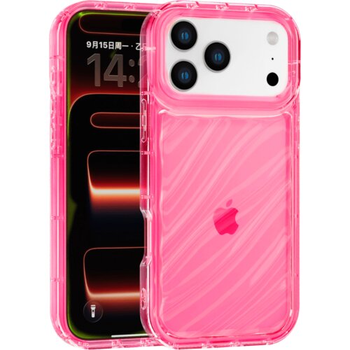 Apple aurora wave maska za iphone 17 pro max - crvena Cene
