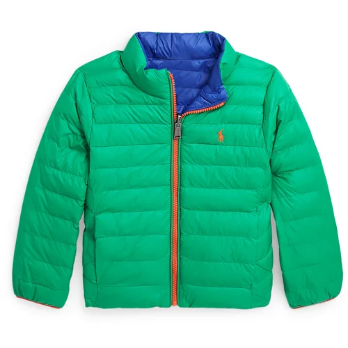 Polo Ralph Lauren Prehodna jakna modra / zelena / oranžna