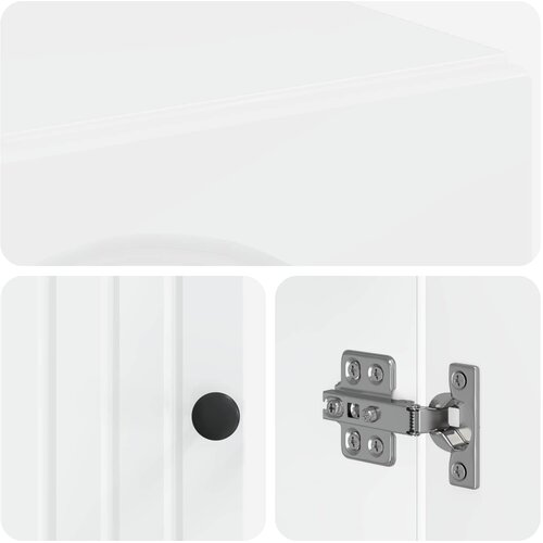  Ormar za cipele ALKMAAR 59,5 x 39,5 x 90 cm Konstruirano drvo Slike