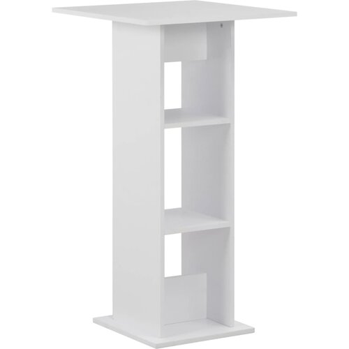 vidaXL Barski stol bijeli 60 x 60 x 110 cm Cijene