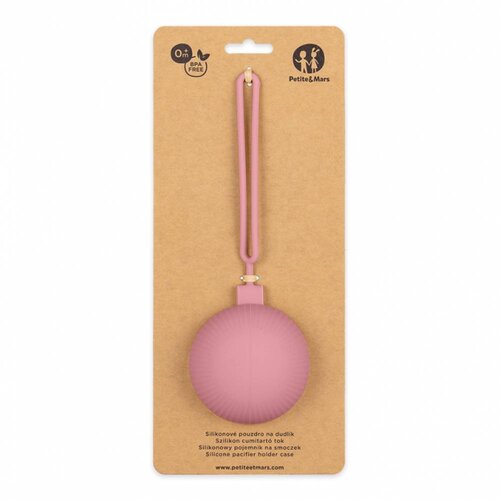 Petite&amp;amp;Mars Silikonska &amp;scaron;katlica za dudo, Dusty Rose Slike